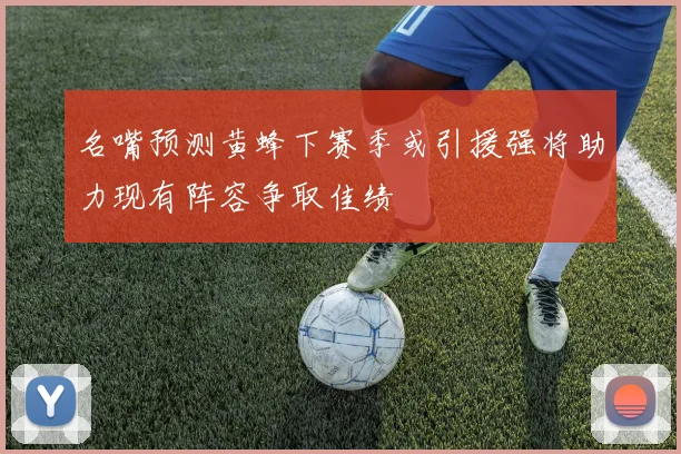 名嘴预测黄蜂下赛季或引援强将助力现有阵容争取佳绩